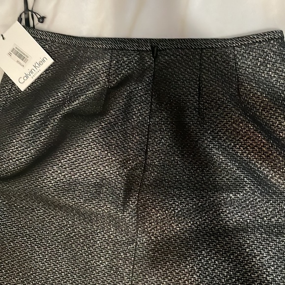 Calvin Klein metallic skirt - Picture 4 of 4